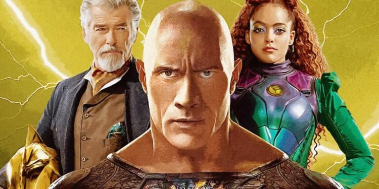 تصویر پشت صحنه فیلم Black Adam شخصیتی از سریال Peacemaker را نشان می‌دهد