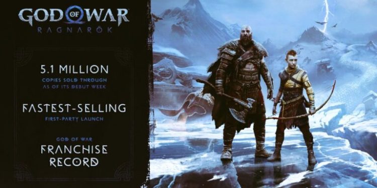 God of War Ragnarok سریع‌ترین فروش تاریخ پلی استیشن را تجربه کرده است