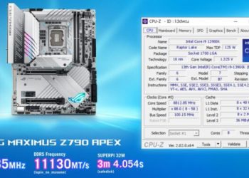 رکورد جهانی اورکلاک فرکانس پردازنده با مادربرد ROG MAXIMUS Z790 APEX ایسوس زده شد