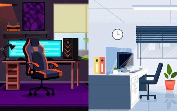 بررسی مهم ترین تفاوت صندلی گیمینگ و معمولی