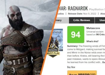 God of War Ragnarok به دومین بازی برتر 2022 از نظر امتیاز متاکریتیک تبدیل شد