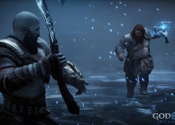 ویدیو: تجربه‌ی God of War Ragnarok با نمایشگری بزرگ در دفتر سونی