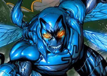 انتشار نخستین پوستر از فیلم ابرقهرمانی Blue Beetle