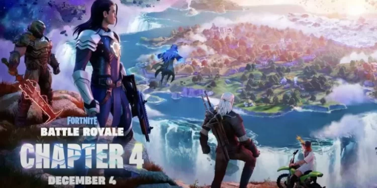 شخصیت‌های گرالت و DOOM Slayer به Chapter 4 بازی Fortnite اضافه می‌شوند