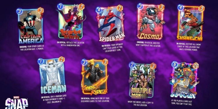 بررسی بازی Marvel Snap