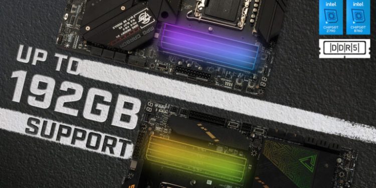 مادربردهای MSI از 192 گیگابایت حافظه رم پشتیبانی میکنند