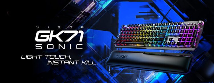کیبورد گیمینگ VIGOR GK71 SONIC عرضه شد: حرفهای بازی کنید