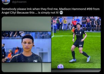 چهره غیرواقعی بازیکنان زن FIFA 23 مورد تمسخر قرار گرفت