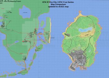 فهرست یازده شهر و منطقه بازی GTA 6‌ فاش شد
