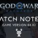 آپدیت 4.02 بازی God of War Ragnarok منتشر شد