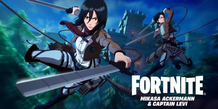 آپدیت بازی فورتنایت با محوریت انیمه Attack on Titan منتشر شد