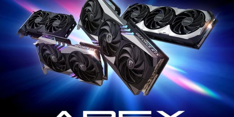 کارت گرافیک های سری RTX 4060 توسط MSI معرفی شدند