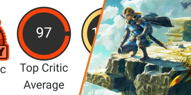 Zelda: Tears of the Kingdom بالاترین امتیاز تاریخ اوپن‌کریتیک را کسب کرد