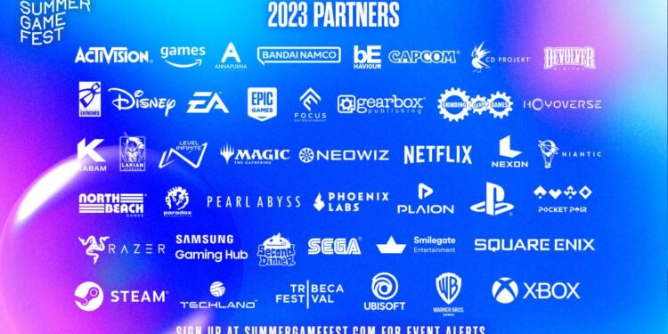 بیشتر از 40 شرکت در رویداد Summer Game Fest 2023 حضور دارند