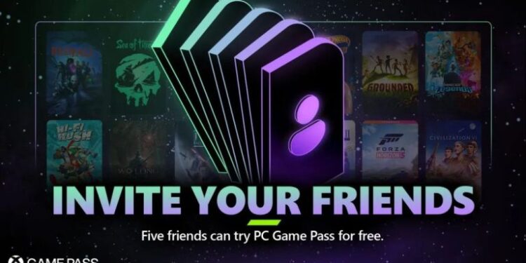ایکس باکس سیستم ارجاع دوستان را به PC Game Pass اضافه کرد