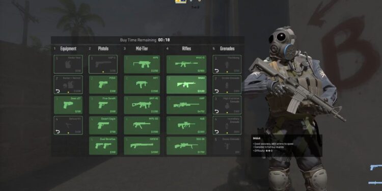 اولین آپدیت بزرگ Counter-Strike 2 امکان پس دادن تفنگ را اضافه کرد