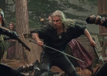 ویدیوی پشت صحنه تمرین هنری کویل برای صحنه مبارزه فصل سوم سریال The Witcher