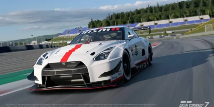 خودروی Nissan GT-R از فیلم Gran Turismo به بازی Gran Turismo 7 اضافه می‌شود