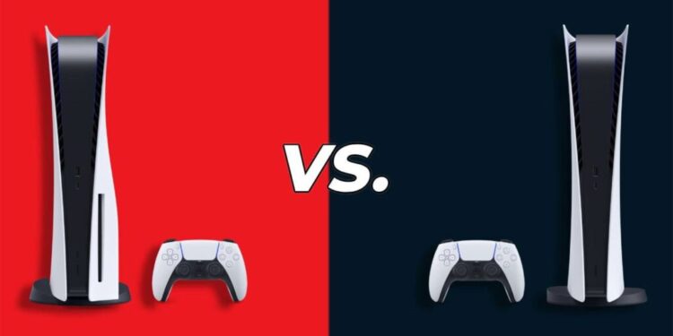 تفاوت ps5 دیجیتال با استاندارد، کدوم رو بخرم؟