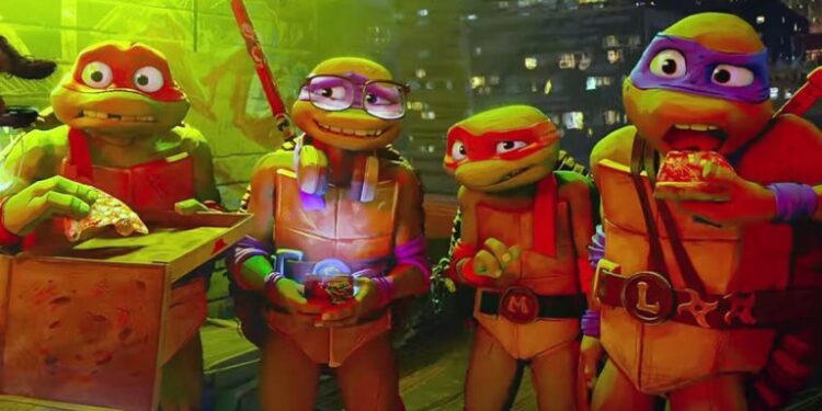 نقدها و نمرات انیمیشن Teenage Mutant Ninja Turtles: Mutant Mayhem