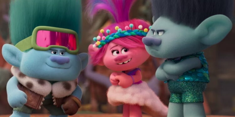 انتشار تریلر جدیدی از انیمیشن Trolls Band Together