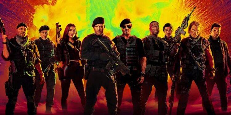 کلیپ فیلم Expendables 4 با حضور فیفتی سنت