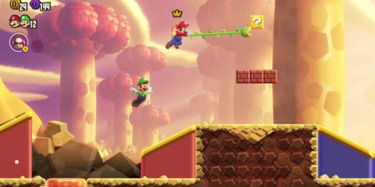 ویدیو: گیمپلی جدید Super Mario Bros. Wonder قدرتها و بخش کوآپ بازی را نمایش میدهد