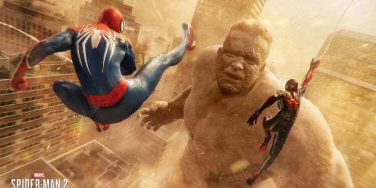 بازی Marvel’s Spider-Man 2 در ابتدا دارای یک Sandman آلوده به سیمبیوت بود