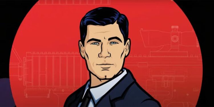پوستر قسمت ویژه انیمیشن Archer: Into the Cold