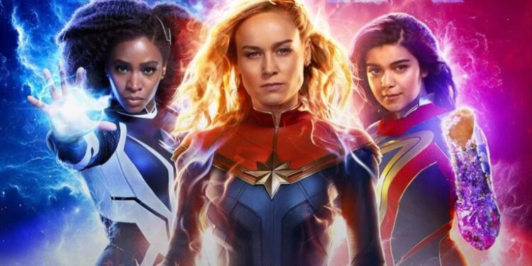 ویدیوی جدیدی از فیلم The Marvels منتشر شد