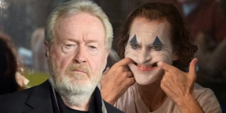نظر ریدلی اسکات در مورد فیلم Joker