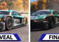 Forza Motorsport: مقایسه تریلر رونمایی با نسخه نهایی، دانگرید و کاهش کیفیت را نشان می‌دهد