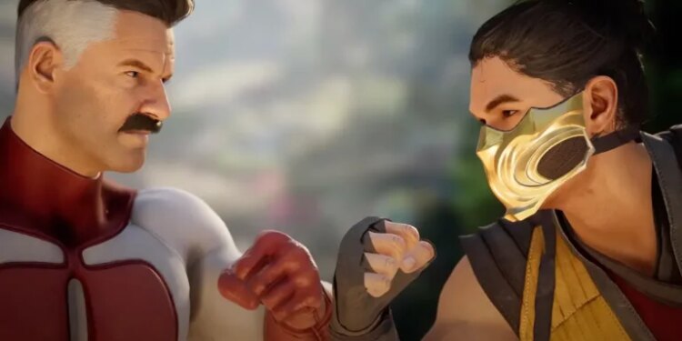 مبارزه Omni-Man و Scorpion در بازی Mortal Kombat 1 را تماشا کنید