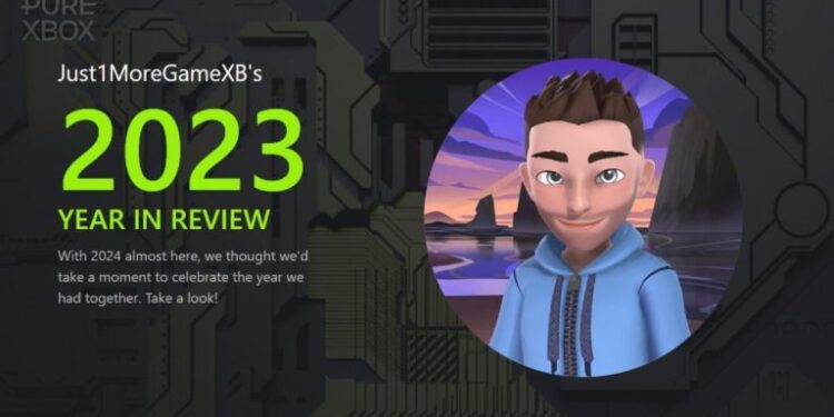 با Xbox Year In Review 2023 آمار امسال خود را مشاهده کنید