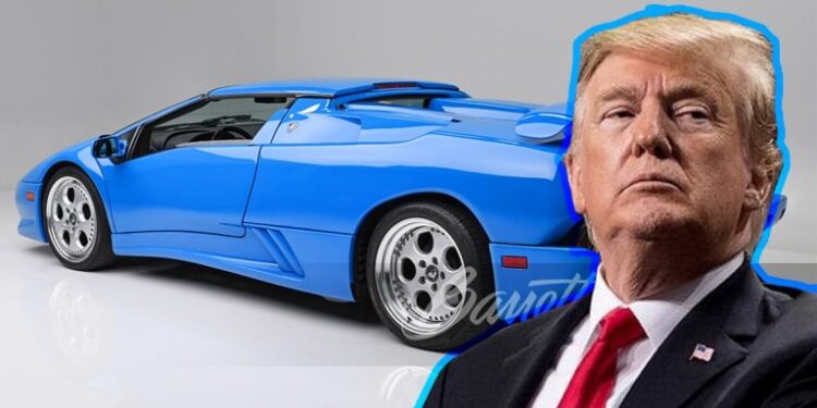 تماشا کنید: فروش لامبورگینی سفارشی دونالد ترامپ در یک حراجی هیجان‌انگیز