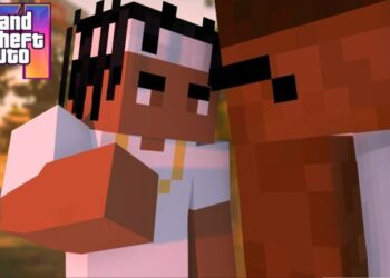 بازسازی تریلر بازی GTA 6 در Minecraft