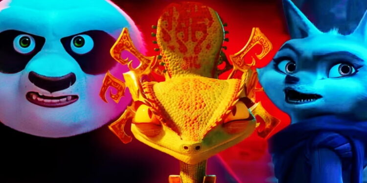 پوستر جدید انیمیشن Kung Fu Panda 4 منتشر شد