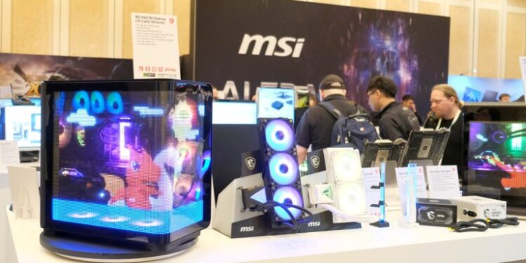 معرفی محصولات جدید MSI در نمایشگاه CES 2024