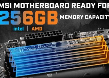 پشتیبانی مادربردهای MSI از ۲۵۶ گیگابایت رم DDR5
