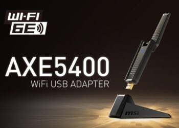 دانگل بیسیم سه بانده MSI AXE5400 سریع و مطمئن