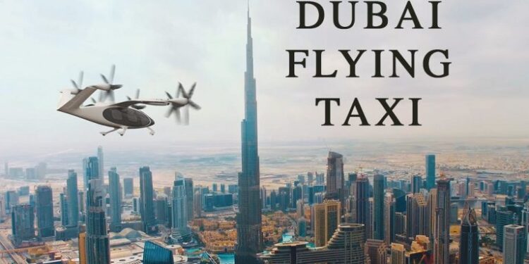 تماشا کنید: تاکسی‌های پرنده در دبی به پرواز در می‌‌آیند