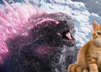 تبدیل گودزیلا به گربه در تصویر جدید Godzilla x Kong