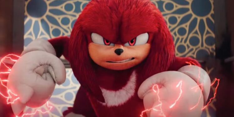 شوخی با تخت آهنین در پوستر جدید سریال Knuckles