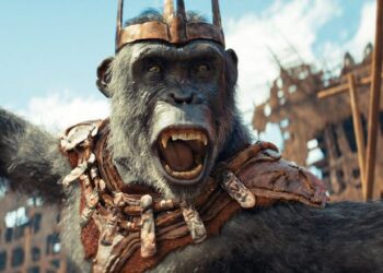 حضور پادشاه میمون‌ها در پوستر جدید Kingdom of the Planet of the Apes