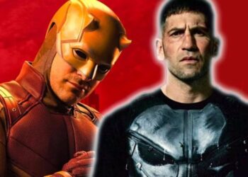تصاویر جان برنثال در پشت‌صحنه‌ی سریال Daredevil: Born Again
