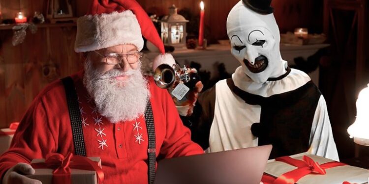 آمادگی بابا نوئل برای کشتار در تصاویر جدید فیلم Terrifier 3