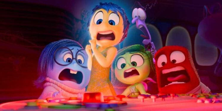 تصویری از حس حسادت انیمیشن Inside Out 2 منتشر شد