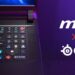 کیبورد های استیل سریز در لپ تاپ های msi