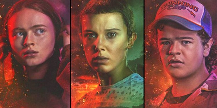 تصویر جدید از پشت صحنه فصل پنجم Stranger Things منتشر شد
