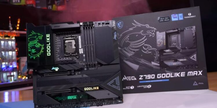 انتظارها به پایان رسید: مادربرد  MEG Z790 GODLIKE MAX MSI در بازار داخلی